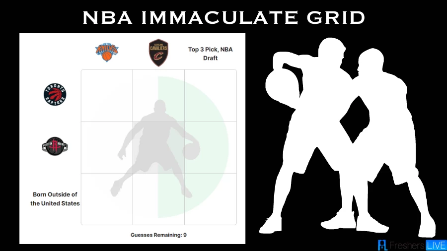 NBA Crossover Grid Immaculate Answers Today July 23 2023