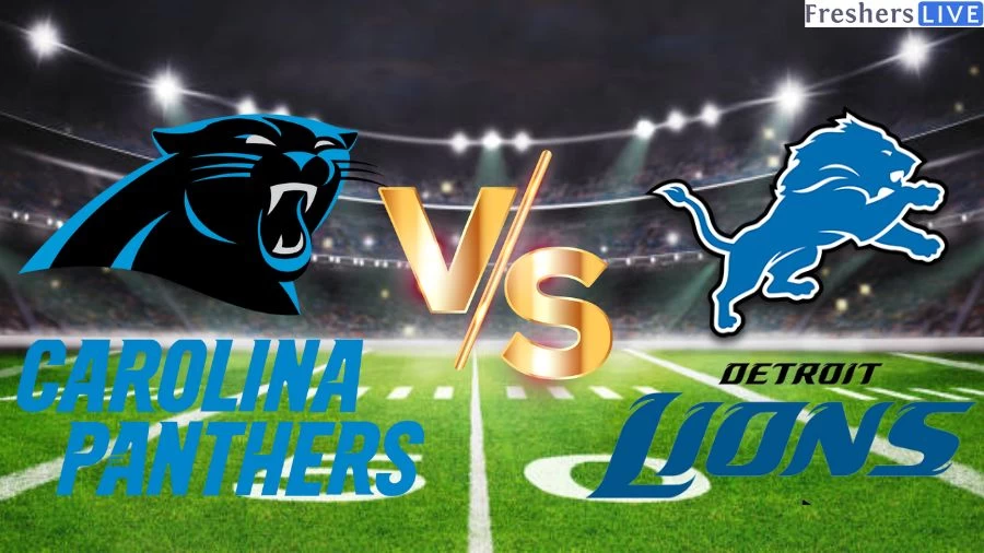 Detroit Lions vs Carolina Panthers Prediction, Odds, Picks, Betting Tips, Stats, Start Time, Live Stream