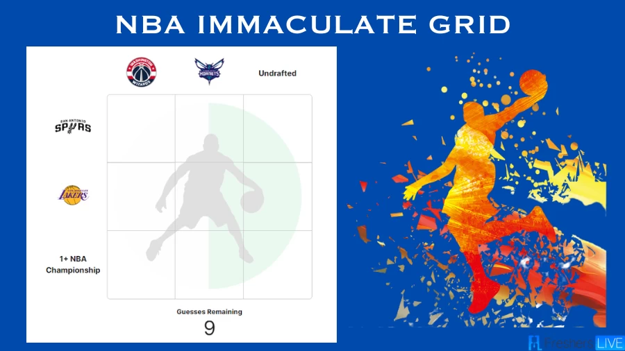 In NBA History who have won 1+ NBA championship and were undrafted? NBA Immaculate Grid answers August 04 2023