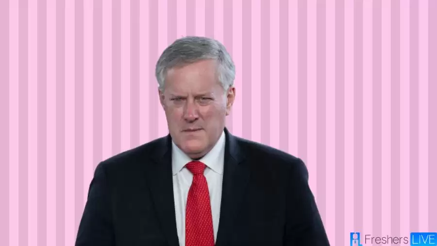 Mark Meadows Net Worth in 2023 How Rich is He Now?