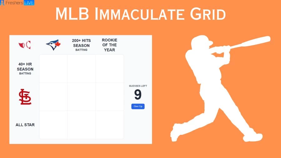 MLB Immaculate Grid Answers Today August 26 2023