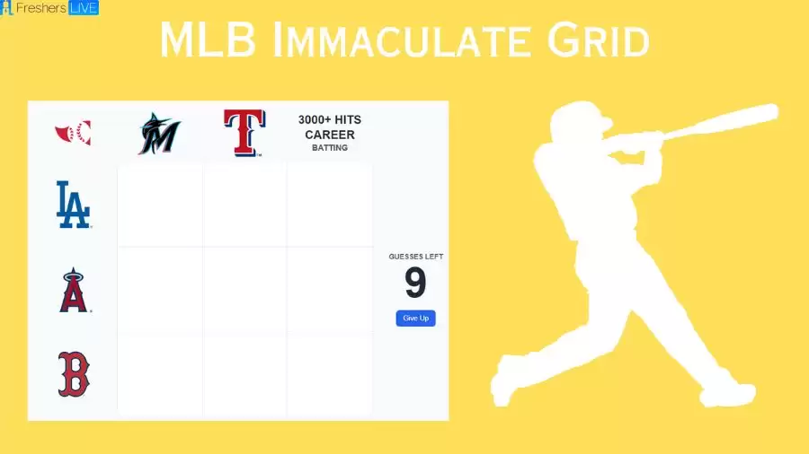 MLB Immaculate Grid Answers Today August 29 2023