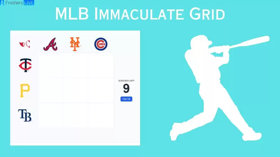 MLB Immaculate Grid Answers Today August 31 2023