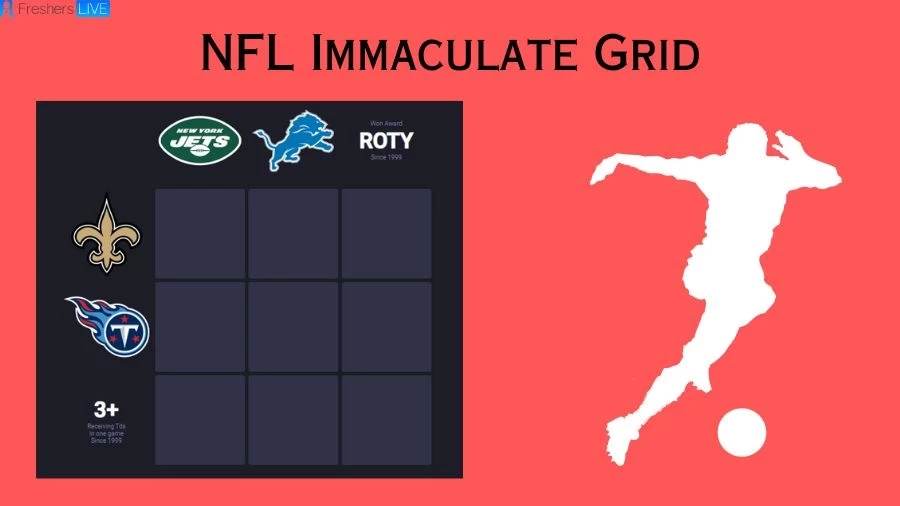 NFL Immaculate Grid Game Answers Today 02 August 2023: NFL Grid Game Rules and Trivia Explained