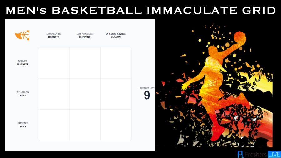 Which Brooklyn Nets players who have averaged 5+ assists per game in a season? Men's Basketball Immaculate Grid answers August 08 2023