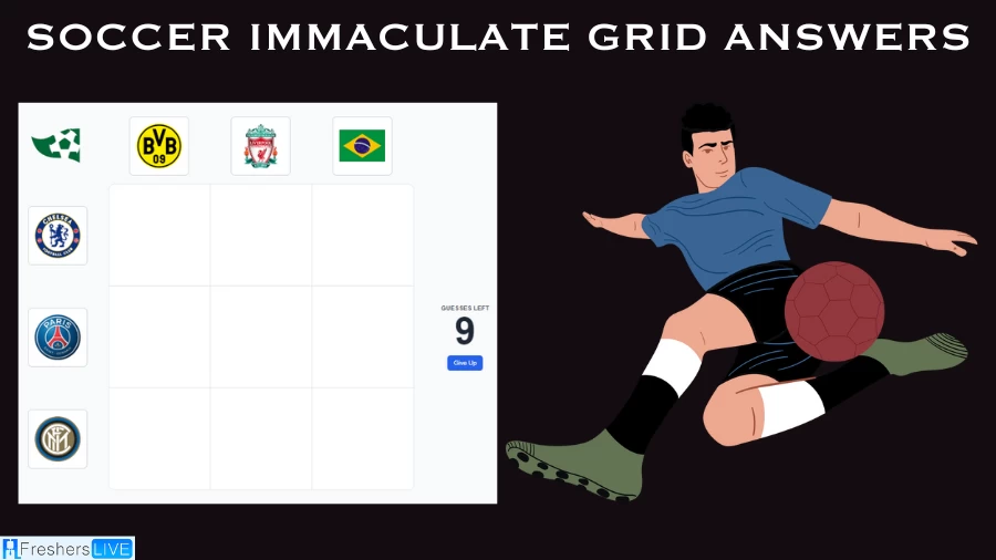 Which notable Brazilian players who have played for Paris Saint-Germain F.C in their Careers? Soccer Immaculate Grid answers August 18 2023