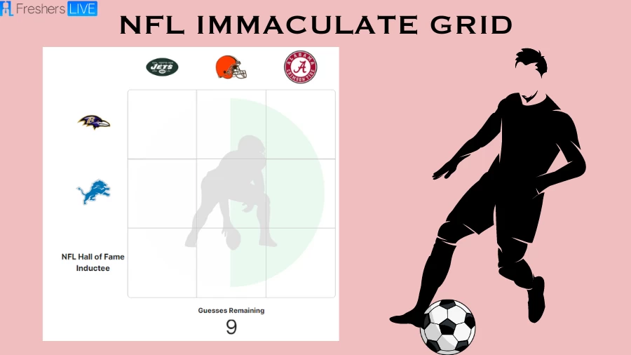 Which Player Have Played for both the Detroit Lions and Alabama Crimson Tide in Their Careers? NFL Immaculate Grid answers August 04 2023