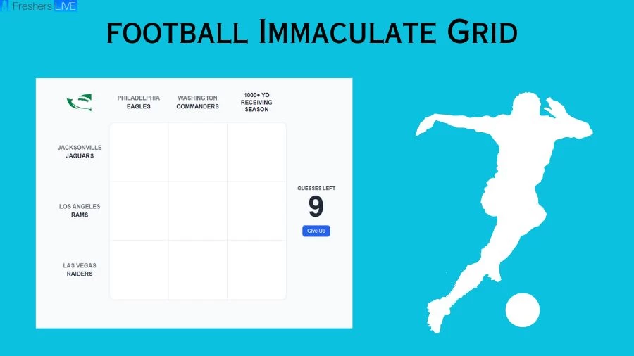 Which Player Have Played for both the Jaguars And Eagles in Their Careers? Football Immaculate Grid answers August 18 2023