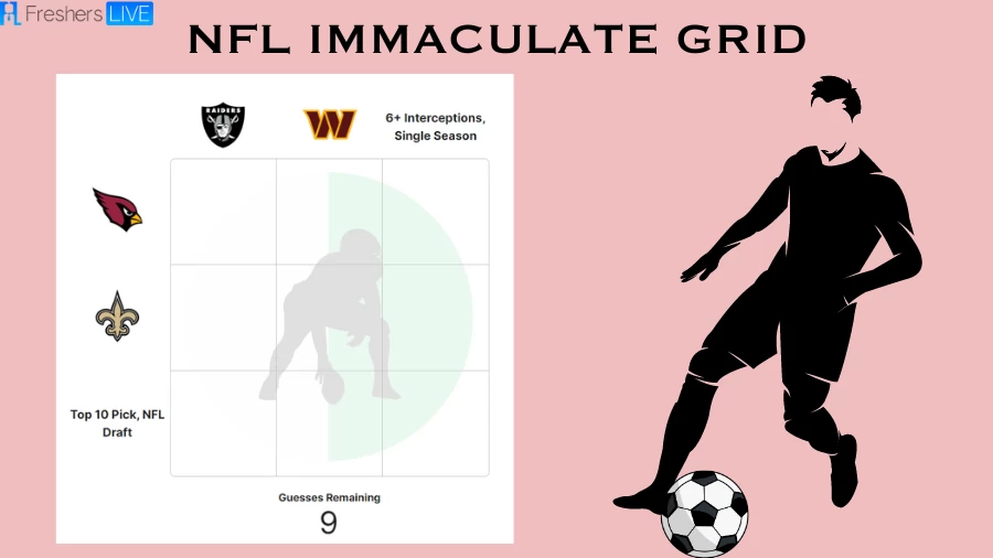 Which Player Have Played for both the New Orleans Saints and Las Vegas Raiders in Their Careers? NFL Immaculate Grid answers August 01 2023