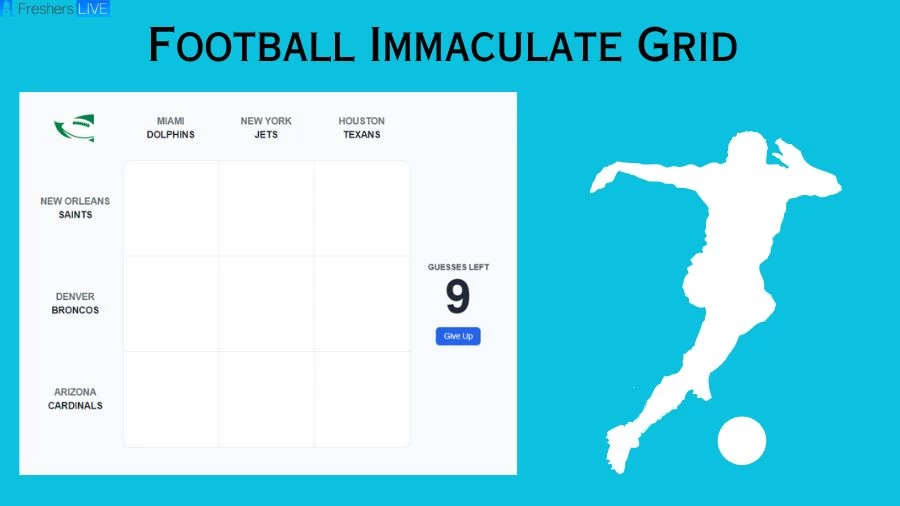 Which Player Have Played for both the Saints And Dolphins in Their Careers? Football Immaculate Grid answers August 22 2023