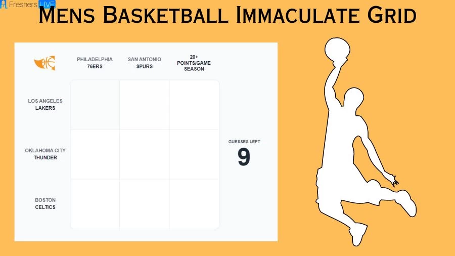 Which Players Have Played for Both Los Angeles Lakers And Philadelphia 76ers in Their Careers? Mens Basketball Immaculate Grid answers August 04 2023