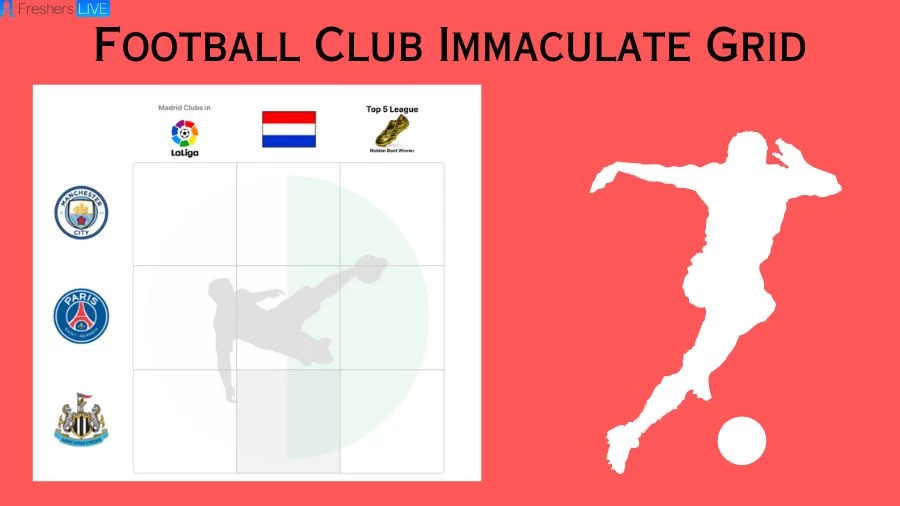 Which players who have played for Newcastle United F.C and won the top 5 league golden boot? Football Club Immaculate Grid answers August 20 2023