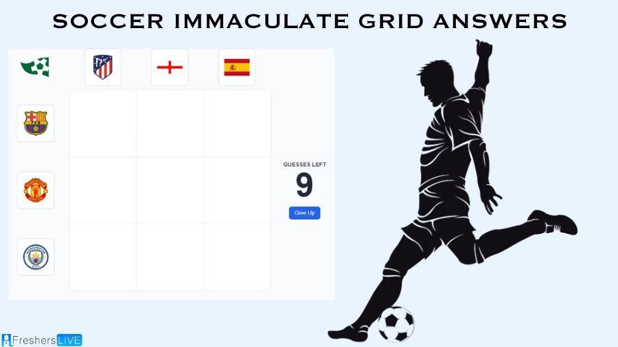 Which Spain Player Played for Manchester United Crest in their Careers? Soccer Immaculate Grid answers August 19 2023