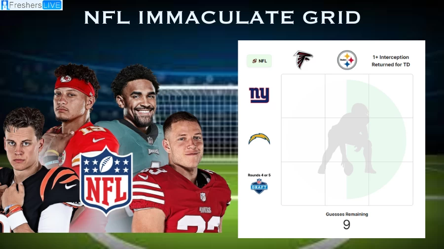 Which players who have played for the Giants and have returned an interception for a touchdown? NFL Immaculate Grid answers August 24 2023