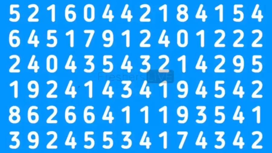 Do you have a sharp brain? Find the Number 214 in 12 Secs