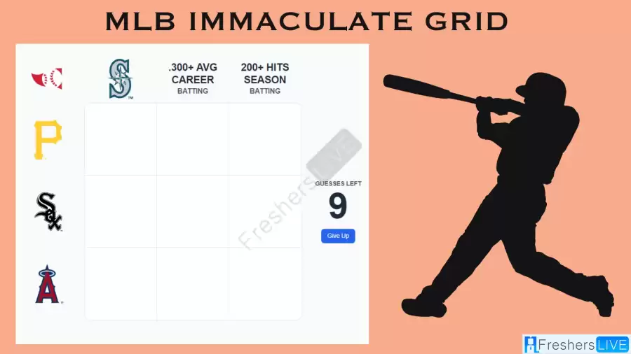 MLB Immaculate Grid Answers Today September 20 2023