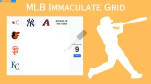 MLB Immaculate Grid Answers Today September 26 2023