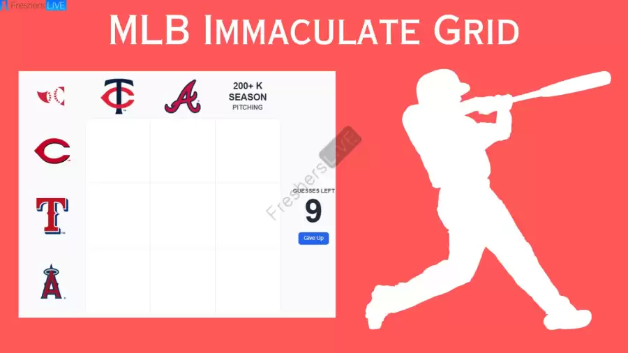 MLB Immaculate Grid Answers Today September 28 2023