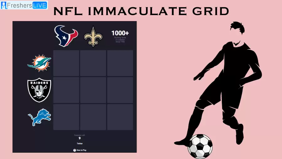 NFL Immaculate Grid Game Answers Today 14 September 2023: NFL Grid Game Rules and Trivia Explained