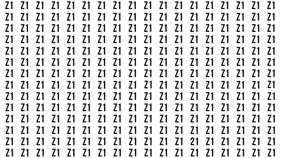 Observation Find it Out: If you have Eagle Eyes Find the number 21 in 12 Secs