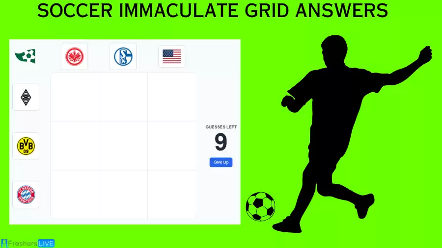 Which American players who have played for Borussia Mönchengladbach in their Careers? Soccer Immaculate Grid answers September 11 2023