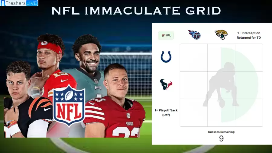 Which Player Have Played for both the Colts and Jacksonville Jaguars in Their Careers? NFL Immaculate Grid answers September 01 2023