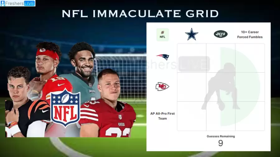 Which Player Have Played for both the Kansas City Chiefs and Cowboys in Their Careers? NFL Immaculate Grid answers September 28 2023