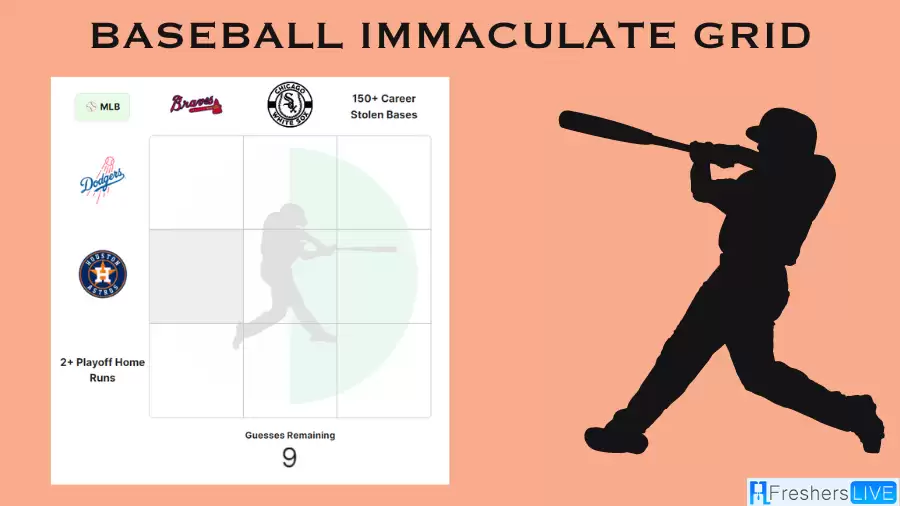 Which Player played for the Houston Astros and had 150+ career stolen bases? Baseball Immaculate Grid Answers for September 05 2023