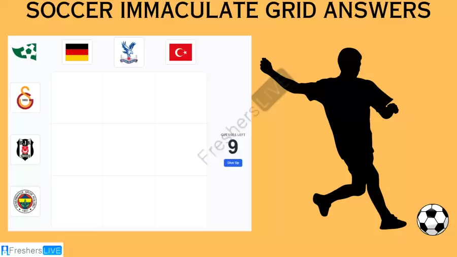 Which Players Have Played for Both Galatasaray SK and Crystal Palace FC in their Careers? Soccer Immaculate Grid answers September 21 2023