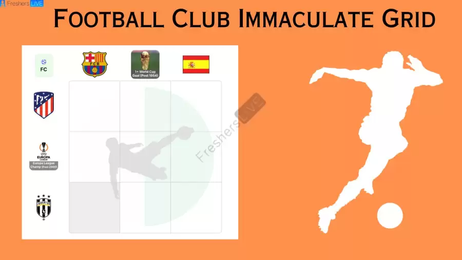 Which Players Have Played for Both Juventus F.C. and FC Barcelona in their Careers? Football Club Immaculate Grid answers September 23 2023