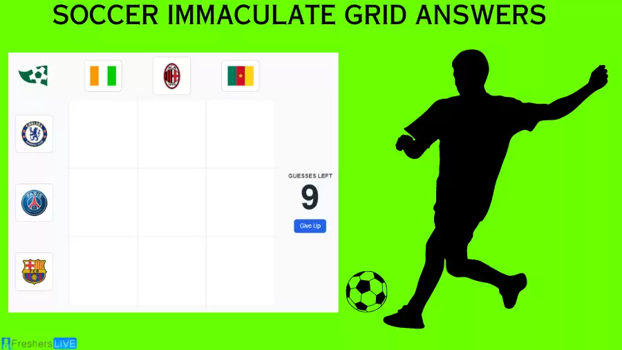 Which Cameroon players who played for Chelsea FC in their Careers? Soccer Immaculate Grid answers September 12 2023