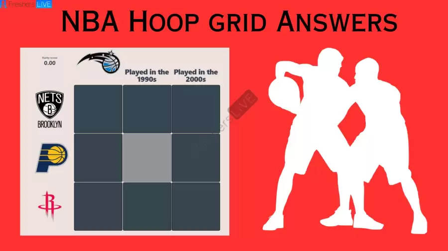 Which players played for the Brooklyn Nets in the 1990s? HoopGrids Immaculate Grid answers September 27 2023