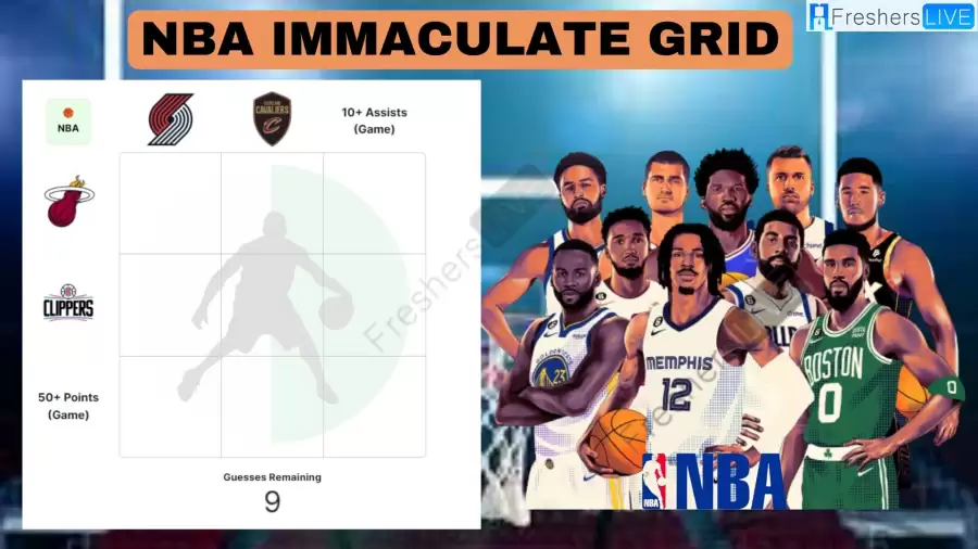 Which players have scored 50+ points and 10+ assists in a game? NBA Immaculate Grid answers September 28 2023