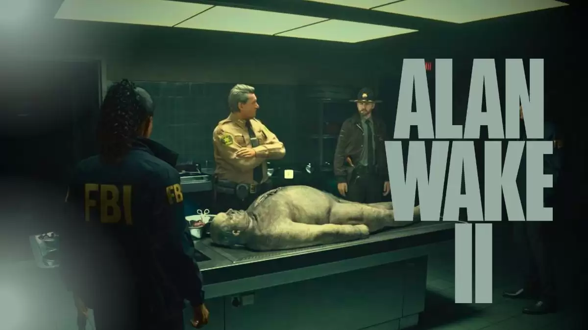 Alan Wake 2 Stuck in Morgue, How to Leave the Morgue in the Sheriff's Office in Alan Wake 2?