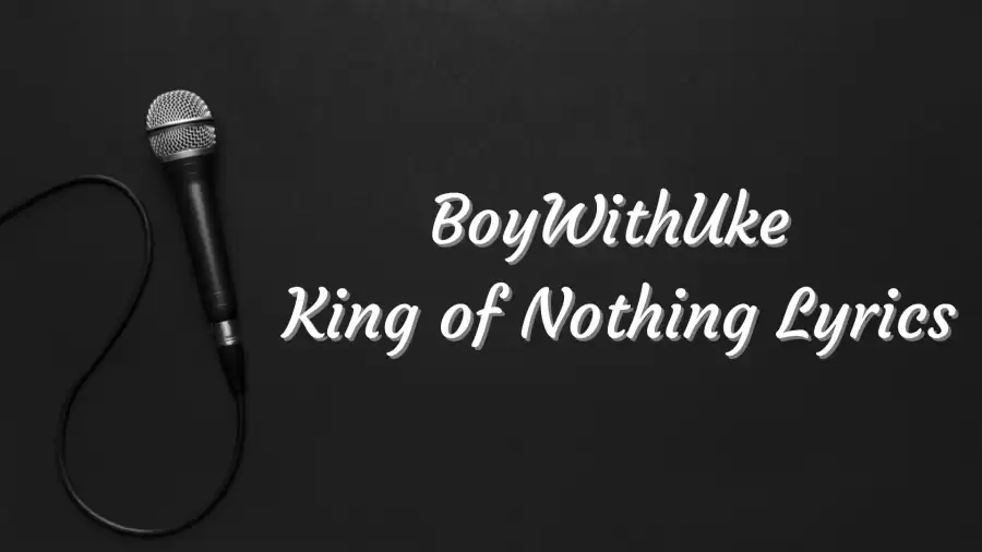 BoyWithUke King of Nothing Lyrics know the real meaning of BoyWithUke's King of Nothing Song Lyrics