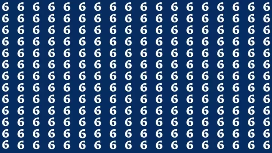 Brain Teasers for Geniuses: Find 2 among the 6s within 20 Seconds?