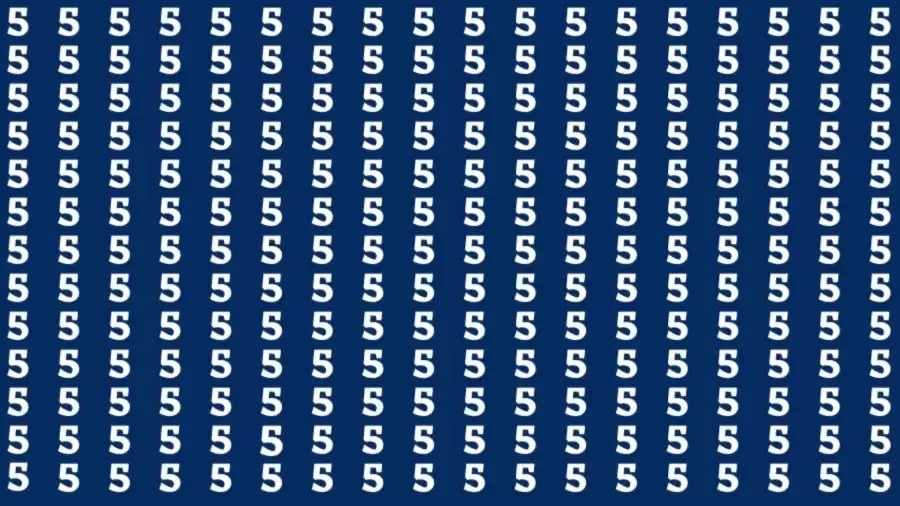 Brain Teasers for Geniuses: Find the Number 9 among 5s in 20 Seconds