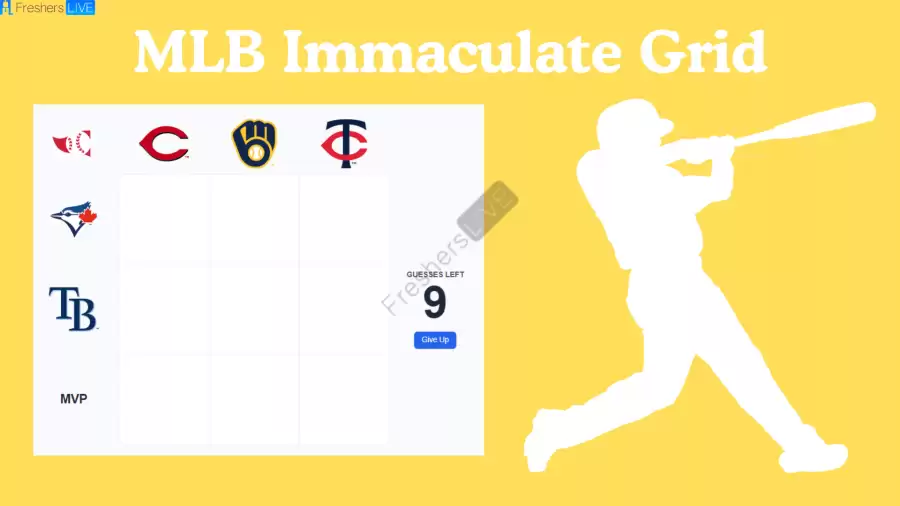 MLB Immaculate Grid Answers Today October 04 2023