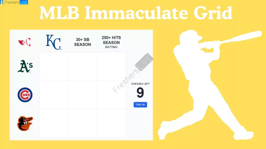 MLB Immaculate Grid Answers Today October 05 2023