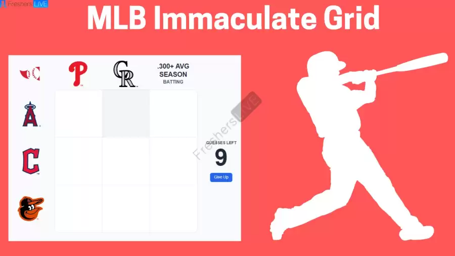 MLB Immaculate Grid Answers Today October 08 2023