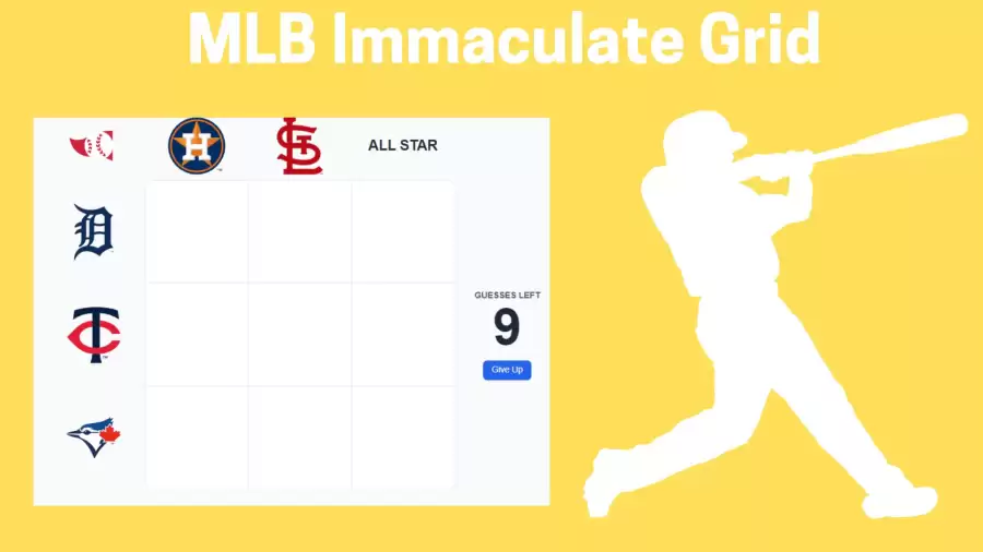 MLB Immaculate Grid Answers Today October 09 2023