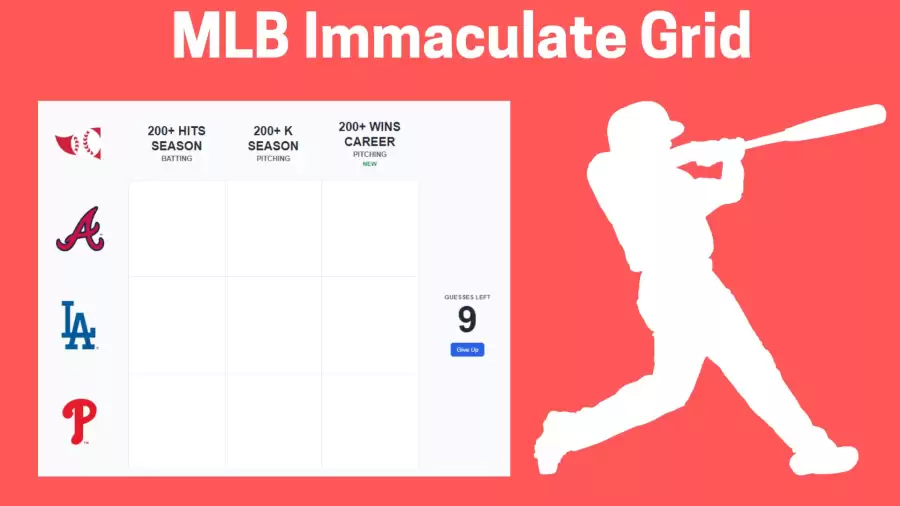 MLB Immaculate Grid Answers Today October 19 2023