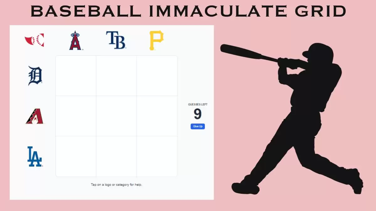 MLB Immaculate Grid Answers Today October 30 2023