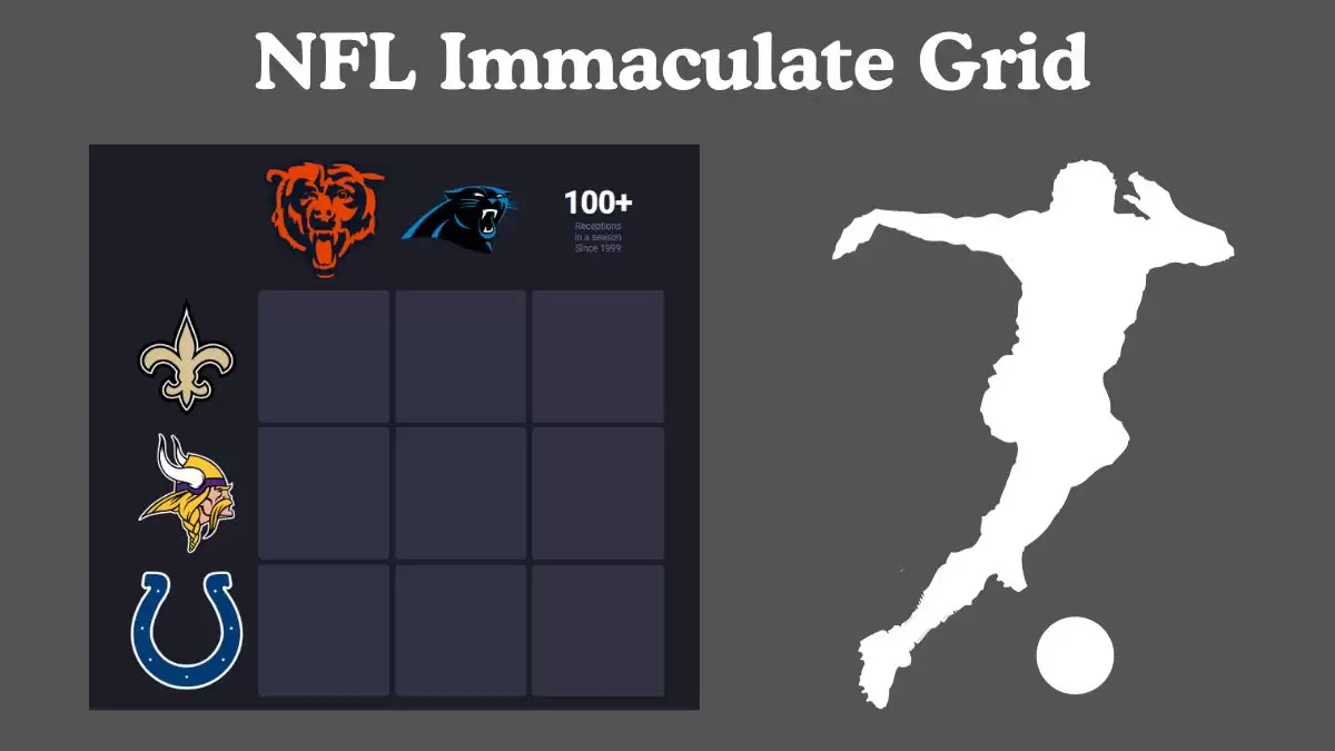 NFL Immaculate Grid Game Answers Today 29 October 2023: NFL Grid Game Rules and Trivia Explained