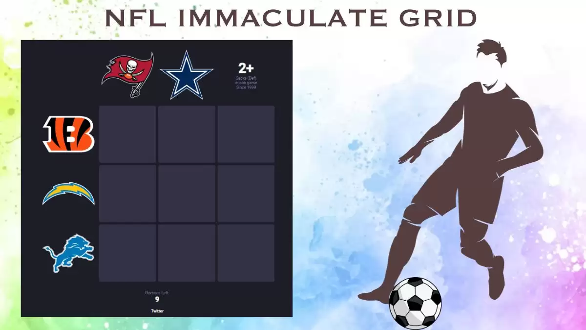 NFL Immaculate Grid Game Answers Today 30 October 2023: NFL Grid Game Rules and Trivia Explained