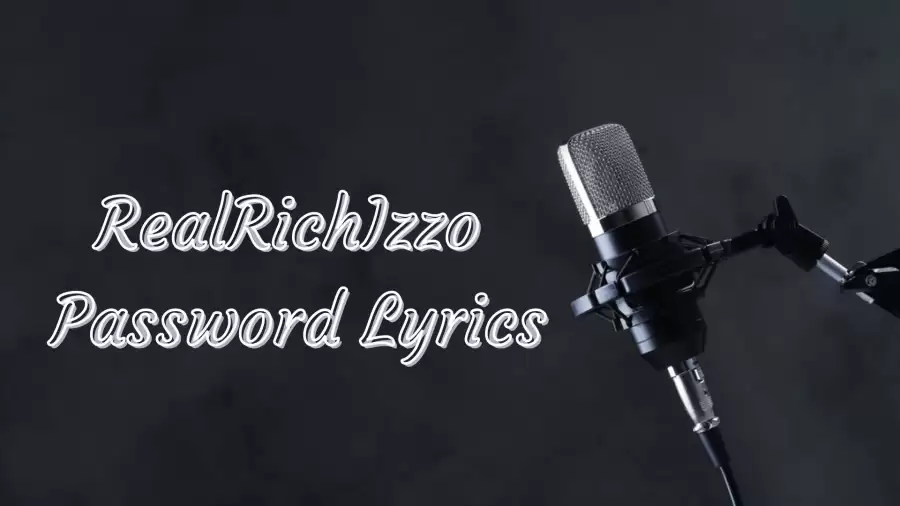 RealRichIzzo Password Lyrics know the real meaning of RealRichIzzo's Password Song Lyrics