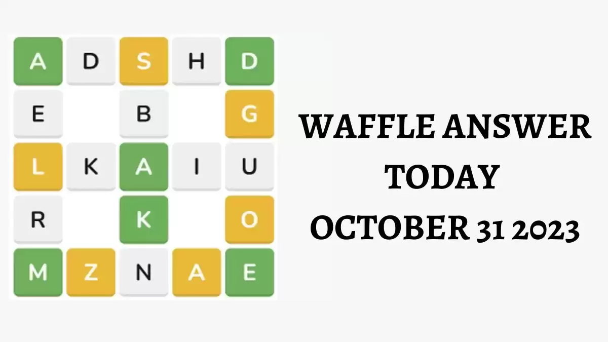 Waffle Answer Today October 31 2023, Waffle Answer #648 Hints & Solution