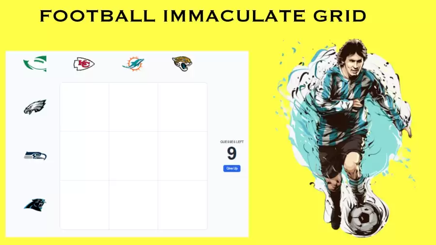 Which Player Have Played for both the Seahawks and Kansas City Chiefs in Their Careers? Football Immaculate Grid answers October 09 2023