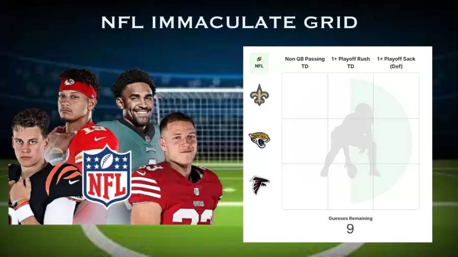 Which players in the history of the Jacksonville Jaguars who have played for the team and have 1+ playoff rushing touchdowns in Their Careers? NFL Immaculate Grid answers October 20 2023