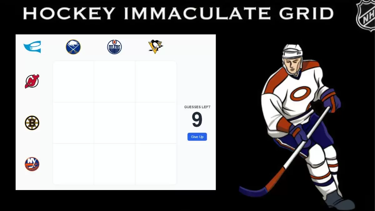 Which Player Played Both Boston Bruins and Buffalo Sabres in their Career? Hockey Immaculate Grid Answer Revealed